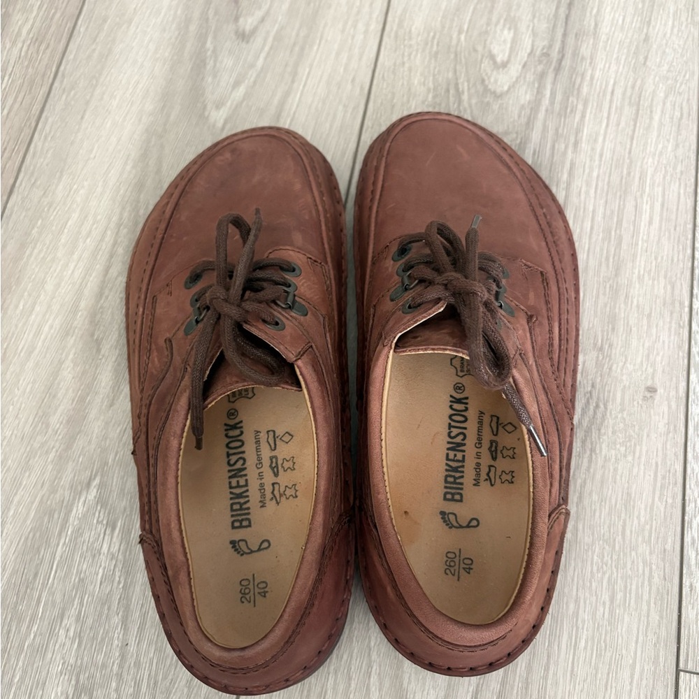Birkenstock  Oxford Leather Size 40US M7/W9 Lace Up - Picture 5 of 9